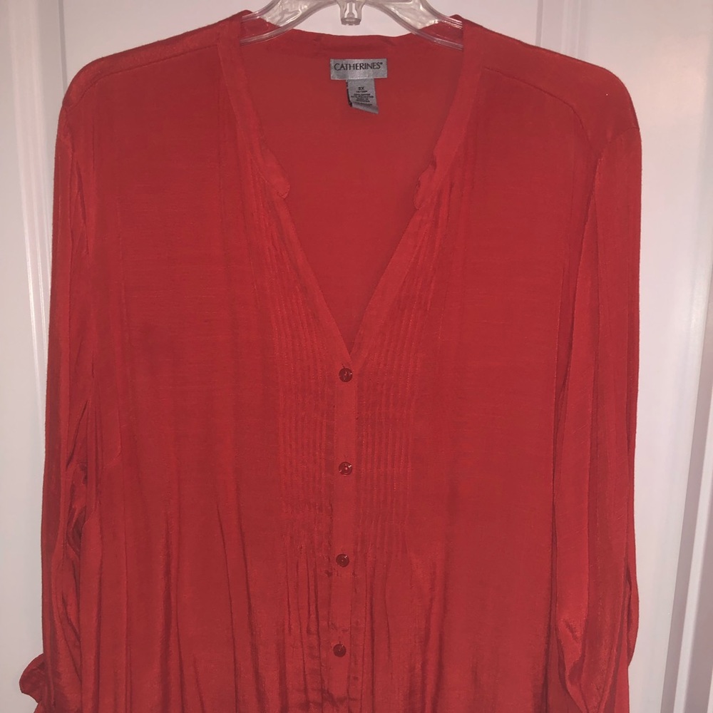Catherine’s PinTuck blouse